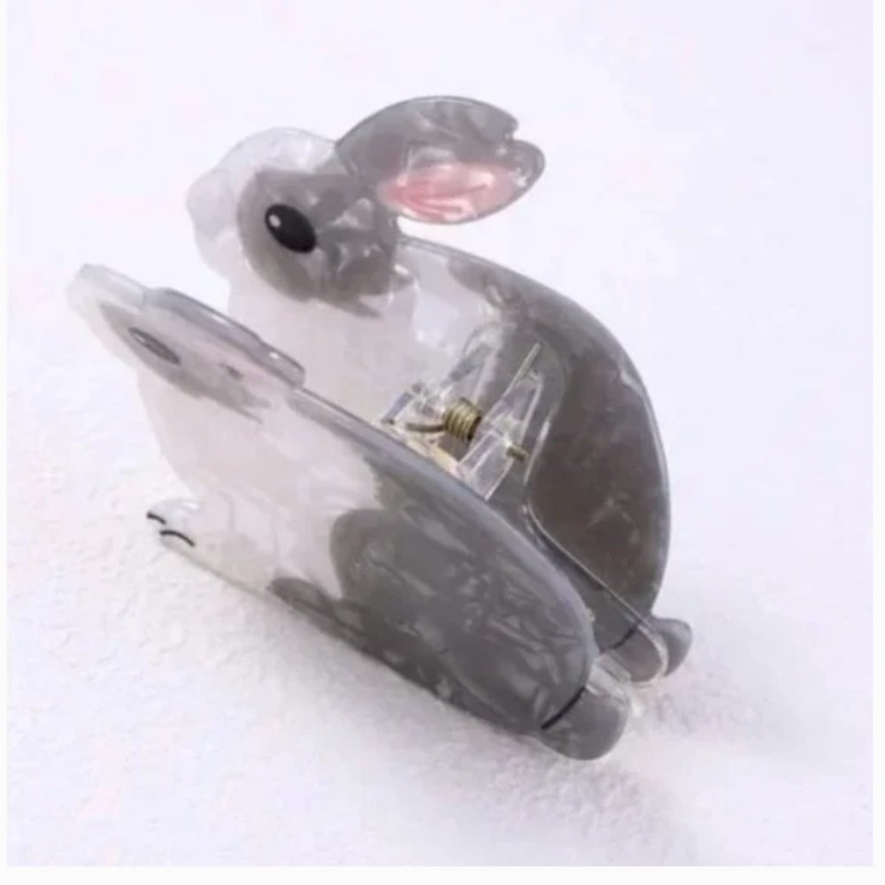 ⭐️❤️ FREE Bunny Rabbit Chic Glam Girly Trendy Modern Minimalist Clip Hair Claw